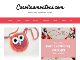 'carolinamontoni.com' screenshot