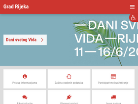 'rijeka.hr' screenshot