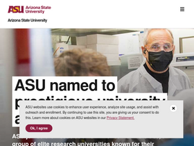 'wpcarey.asu.edu' screenshot