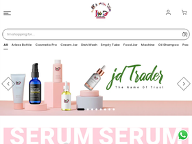 JD Trader website screenshot