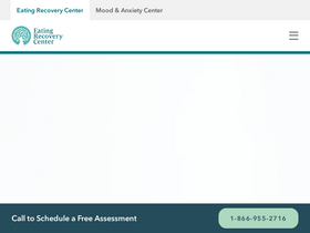 'eatingrecoverycenter.com' screenshot
