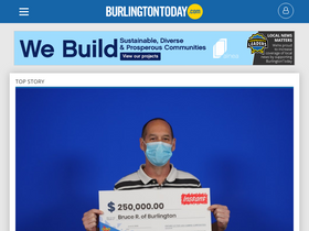 'burlingtontoday.com' screenshot