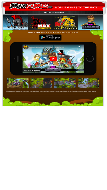 Max Games : Free internet games to the Max