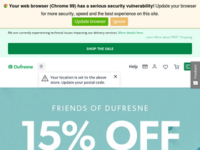 'dufresne.ca' screenshot