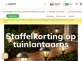 'ledlichtdiscounter.nl' screenshot