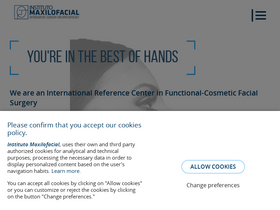 'institutomaxilofacial.com' screenshot