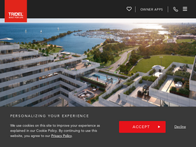 'tridel.com' screenshot