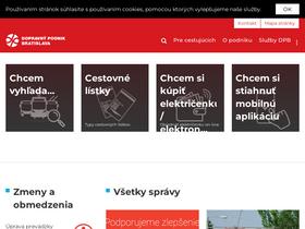 'dpb.sk' screenshot