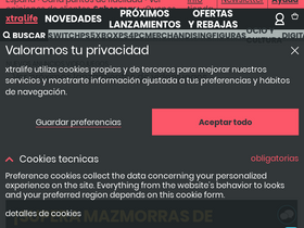 'xtralife.com' screenshot