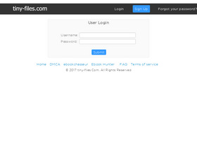'tiny-files.com' screenshot