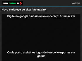 'superfutebol.tv' screenshot
