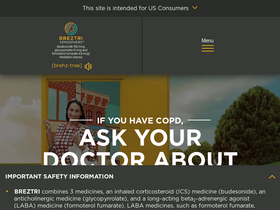 'breztri.com' screenshot