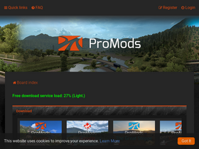 ProMods - Index page