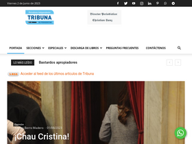 'periodicotribuna.com.ar' screenshot