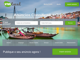 'vivalocal.pt' screenshot