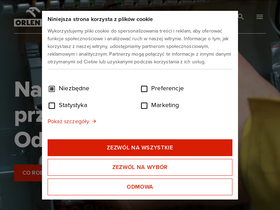 'orlen.pl' screenshot