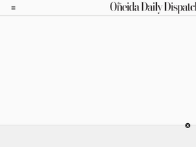 'oneidadispatch.com' screenshot