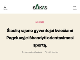 sakas.lt