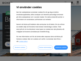 'boxer.se' screenshot