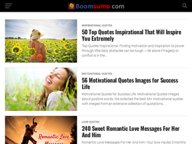 'boomsumo.com' screenshot