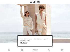 'amiri.com' screenshot