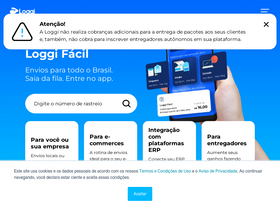 'loggi.com' screenshot