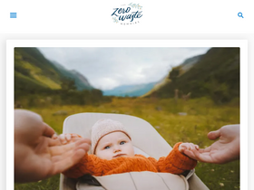 'zerowastememoirs.com' screenshot