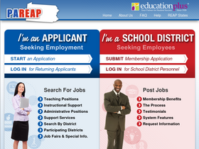 'pareap.net' screenshot