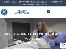 'r3healing.com' screenshot