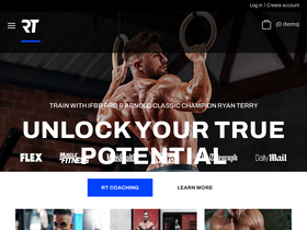 ryanterry.co.uk homepage screenshot