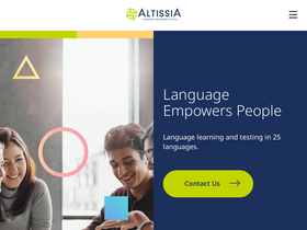 'altissia.org' screenshot