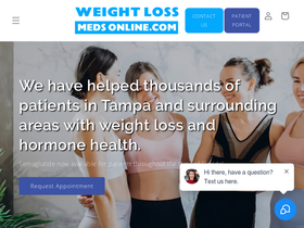 weightlossmedsonline.com homepage screenshot