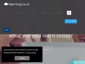 'learningcloud.ie' screenshot
