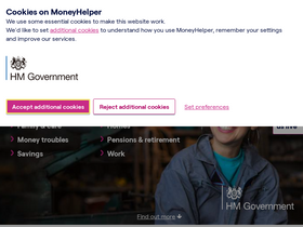 'moneyhelper.org.uk' screenshot