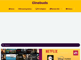 'cinebuds.com' screenshot