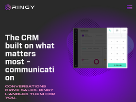 'ringy.com' screenshot