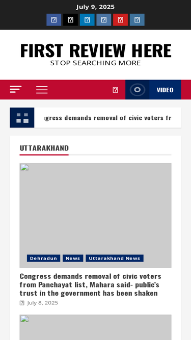 firstreviewhere.com