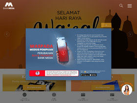 'bankmega.com' screenshot
