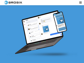 'brosix.com' screenshot