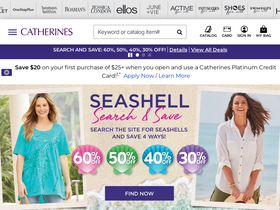 'catherines.com' screenshot