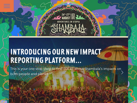 'shambalafestival.org' screenshot
