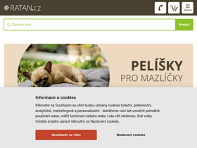 'ratan.cz' screenshot