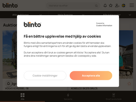 'blinto.se' screenshot