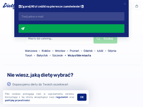 'dietly.pl' screenshot