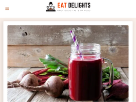 'eatdelights.com' screenshot