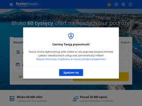 'fostertravel.pl' screenshot