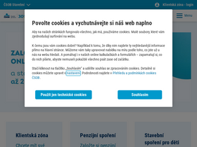 'csobstavebni.cz' screenshot