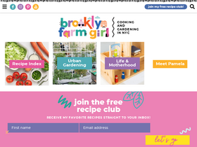 'brooklynfarmgirl.com' screenshot