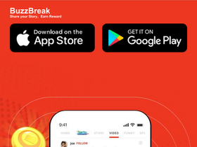 'buzzbreak.news' screenshot