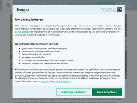 'energeia.nl' screenshot